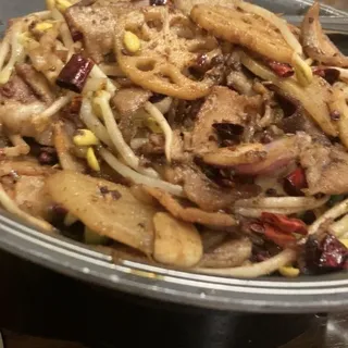 Dry Pot Pork Belly