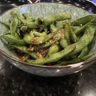 Edamame in Chili Sauce