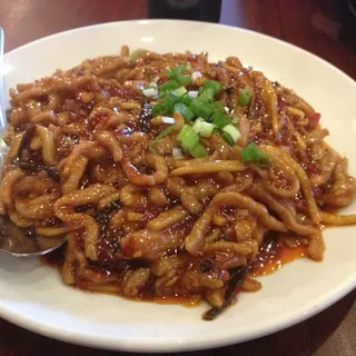 Shredded Pork with Spicy Garlic Sauce
