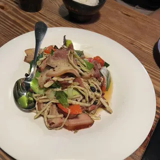 Twice Cooked Szechuan Bacon
