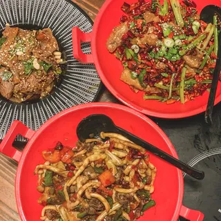 Pork Intestine in Hot Chili Pepper