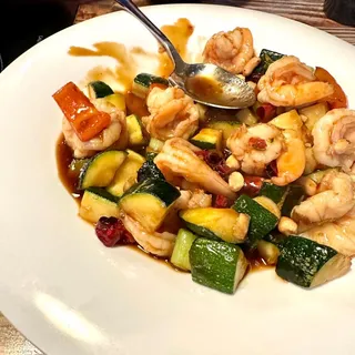 Kung Pao Prawns