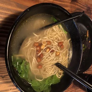 Pork Bone Broth Noodle Soup