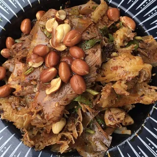 Slice Pork Belly with Spicy Garlic Sauce