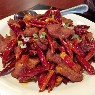 Chicken with Explosive Chili Pepper