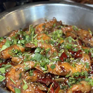 Ken mei spicy shrimp. Photo by @martiwantsmore