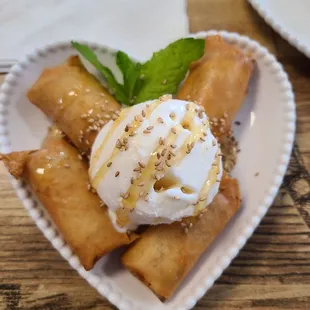 Fried banana,  must try, really good