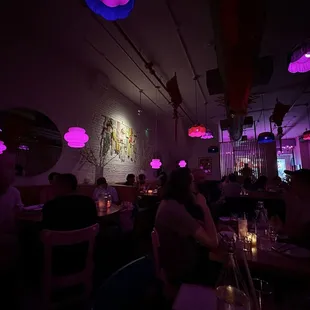 interior, sushi and sashimi