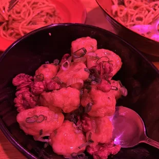 Honey Walnut Edamame Nuggets