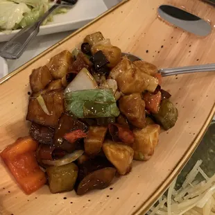 Kung Pao. This is our favorite!