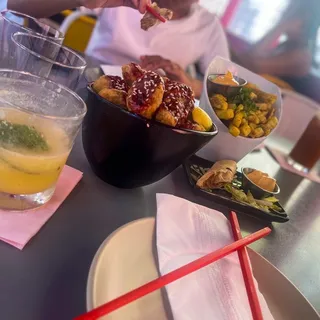 Chopped Cheese Spring Roll