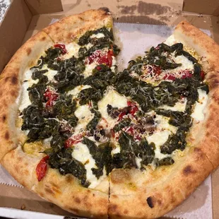 Palak Paneer Pizza