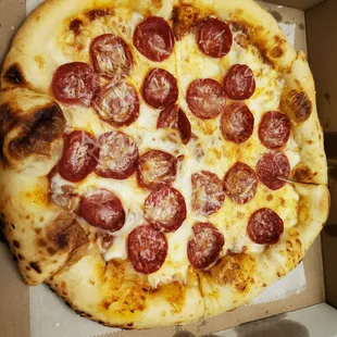 Pepperoni pizza