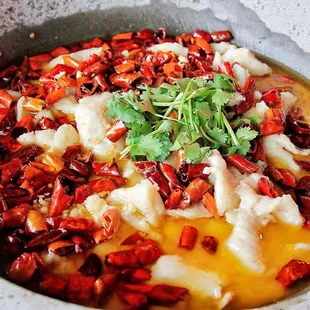 Spicy Szechuan Fish