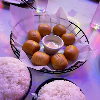 Golden Bun with Condensed Milk