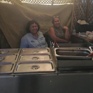 The Spicy Queens. Carmen &amp; Olivia.  Very pleasant ladies .