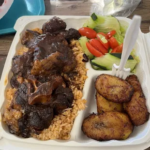 Oxtail plate
