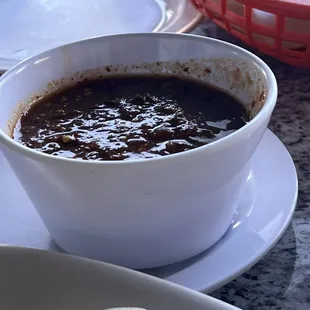 Homemade hot salsa was so good!!