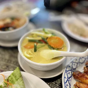 Southern curry veggies