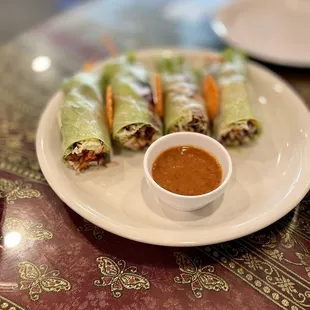 Crispy Duck Rolls