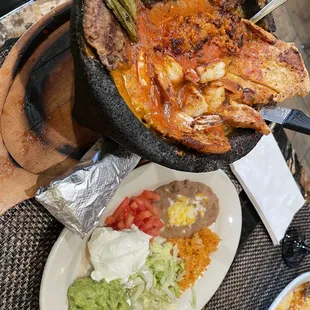 Molcajete Mar Y Tierra