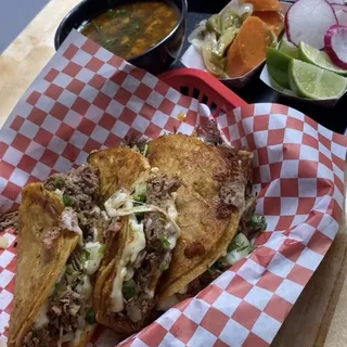 QuesaBirria Tacos Box