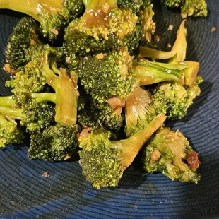 All broccoli, barely any beef