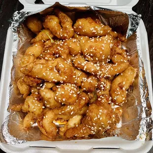 Sesame chicken