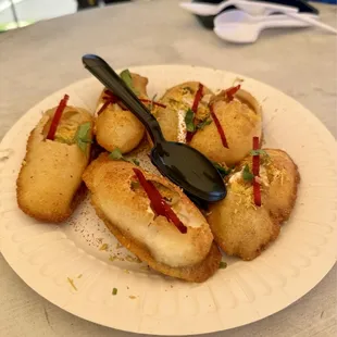 Sooji Dahi Puri