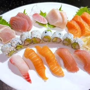 sashimi, sushi and sashimi, food, sushi