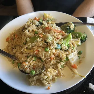 Fried rice, yummy!