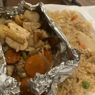 Rice with chicken