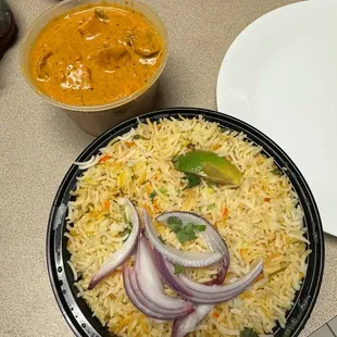 Chicken Tikka Masala Boneless Chicken Biryani