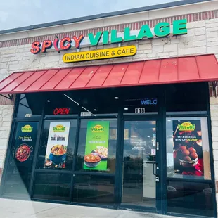 Front of the restaurant