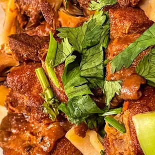 Spicy Chicken Huimei. $9.25 + tip