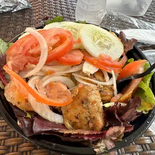 Shrimp salad