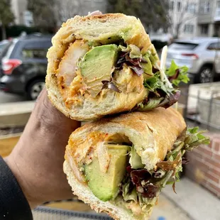 Shrimp Kebab Sandwich