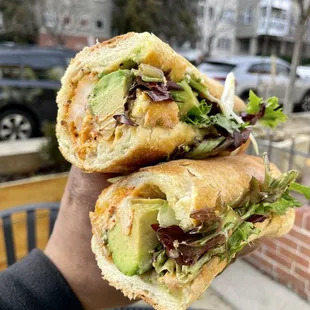 Grilled Shrimp Kebab Sandwich