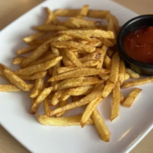 Fresh potato French fries