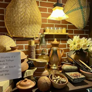 A tribute to Sri Lanka in the restaurant