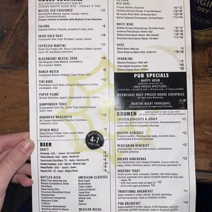 Menu 2/2