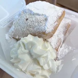 Traditional beignet