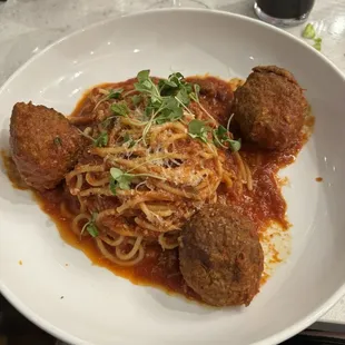 Spaghetti and Meatballs