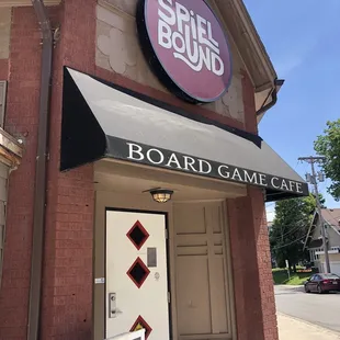 Front entrance to Spielbound