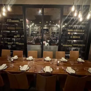 Private dining room