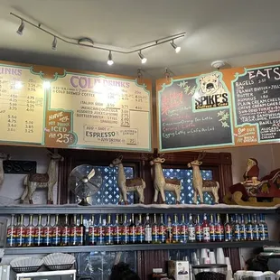 the menu
