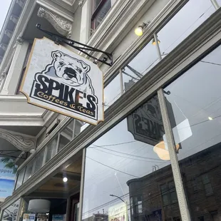 Sign from the front