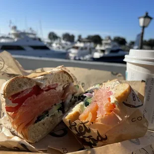 Lox, stock and bagel