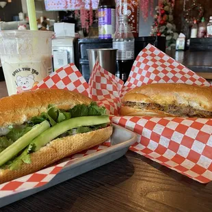 Lunch - Grilled Chicken Sandwich S7. Sandwich - Kim-Cheese Bulgogi Honey Oolong MILK TEA