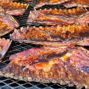 ribs, food, bbq ribs